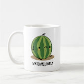Mug Pun de fruits de pastèque amusant (Gauche)