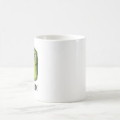 Mug Pun de l'avocat drôle Cube Avocat Carré (Centre)