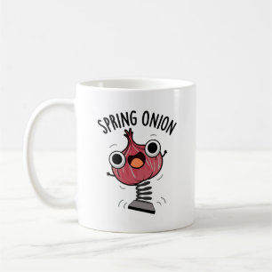 Mug Pun de légumes amusant à l'oignon de printemps