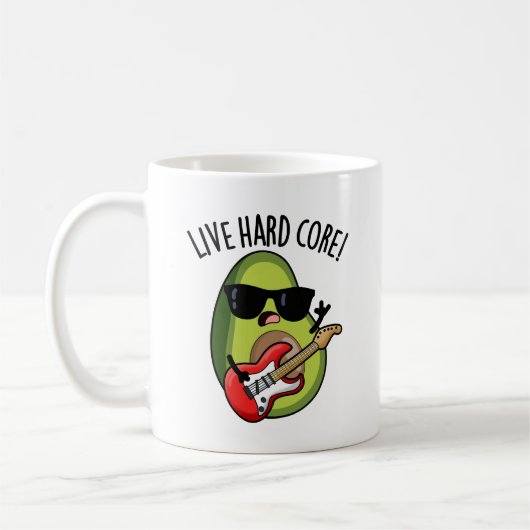 Mug Pun de Rock de Avocat Drôle Hard Core (Gauche)