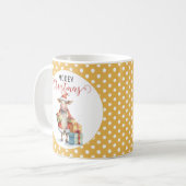 Mug Pun de vache de Noël (Devant gauche)