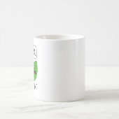 Mug Pun Feuille à menthe amusante (Centre)