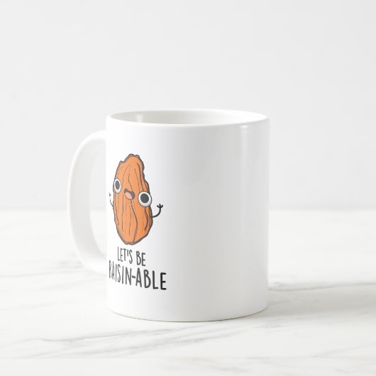 Mug Pun Raisin Funny Raisin Raisin (Devant gauche)