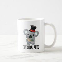 Pun surkoalaaaed Cute Koala en haut Chapeau Overko