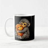 Mug Punch monkey funny cute baby animal hugging plush  (Gauche)