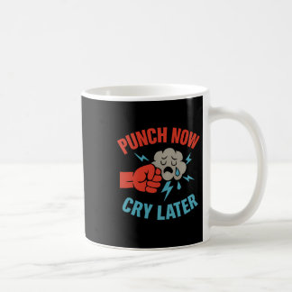 Mug Punch Now Martial Arts Boxe Humour graphique