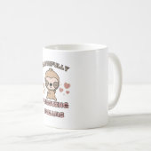 Mug Punition d'animal de paresse mignon (Devant droit)