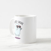 Mug Punition de fantôme d'Halloween totalement cool et (Devant gauche)