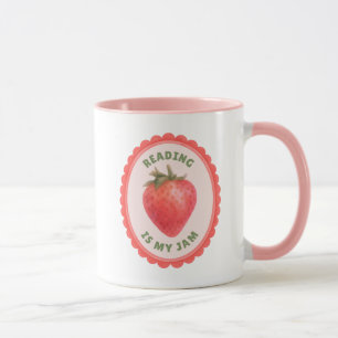 Mug Punition de Fraise Amusante la lecture est ma pass
