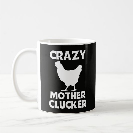Mug Punition drôle de mère pouleuse de poulet (Gauche)