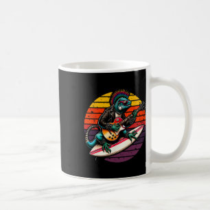 Mug Punk Iguane Rock'n Roll Goth Lézard Guitare, Été