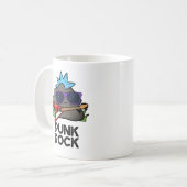 Mug Punk Rock Musique Drôle de jeu de mots (Devant gauche)