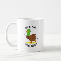 Puns Animaux Me Quack Up Funny Pun Canard