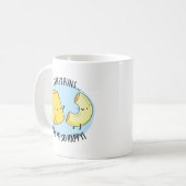 Mug Puns Cheesy Mac Me So Happy Funny Food Pun (Devant gauche)