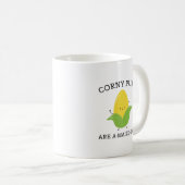 Mug Puns Corny (Devant droit)