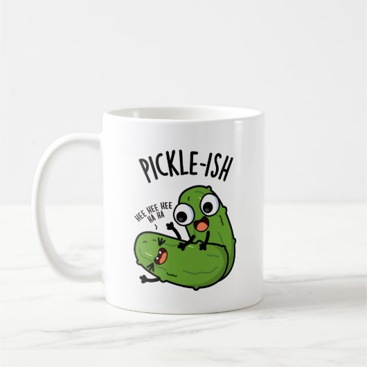 Mug Puns de Pickle drôles et chatouilleux (Gauche)