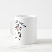 Mug Puns de vache Amoos Me Drôle Pun de vache (Devant gauche)