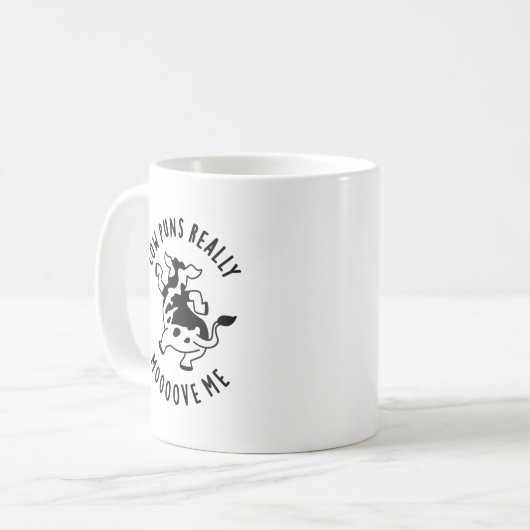Mug Puns De Vache Vraiment Mooooooooooooooooook Moi Dr (Devant gauche)