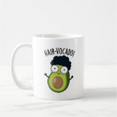 Mug Puns drôles de l'avocat Hair-vocado (Gauche)