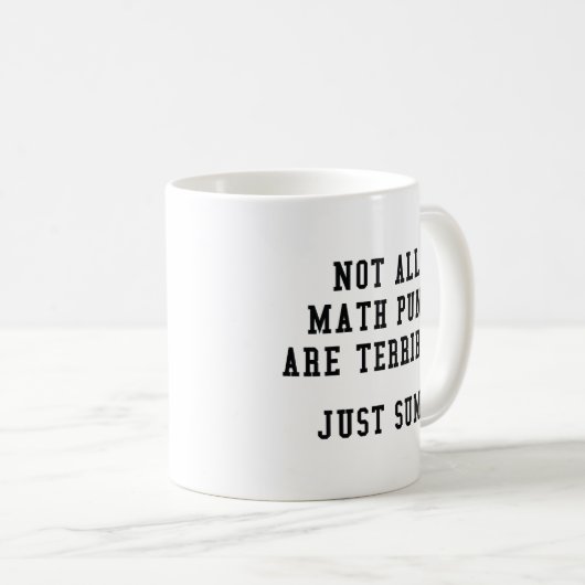 Mug Puns mathématiques (Devant droit)