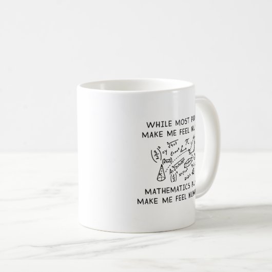 Mug Puns mathématiques (Devant droit)