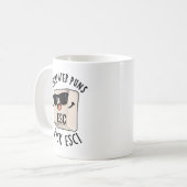 Mug Puns Ordinateur Kick Esc Funny Clavier Pun (Devant gauche)