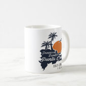 Mug Punta Cana Marine Retro Coucher de soleil Mariage (Devant droit)