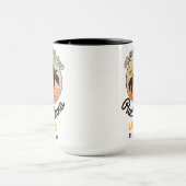 Mug Punta Cana personnalise Vacation 2023 Retro 60s (Centre)