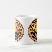 Mug Punta Cana République Dominicaine - Souvenir Rétro (Centre)