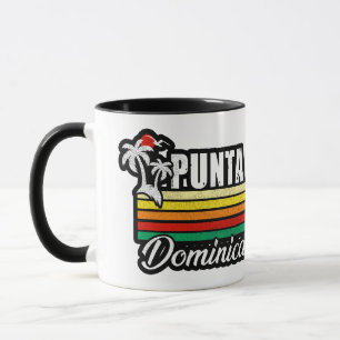 Mug Punta Cana République Dominicaine - Souvenir Rétro
