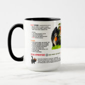 Mug PUPPER PEPPER POPPERS Dog treats  Art Muse Recipe  (Gauche)