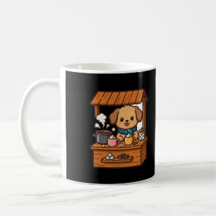 Mug Puppy Stand de Chocolat Chaud de Noël