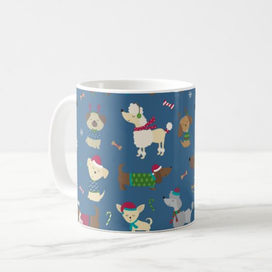Mug Pups de Noël (Devant gauche)