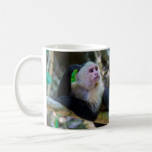 Mug Pura vida pour singe capucin à tête blanche