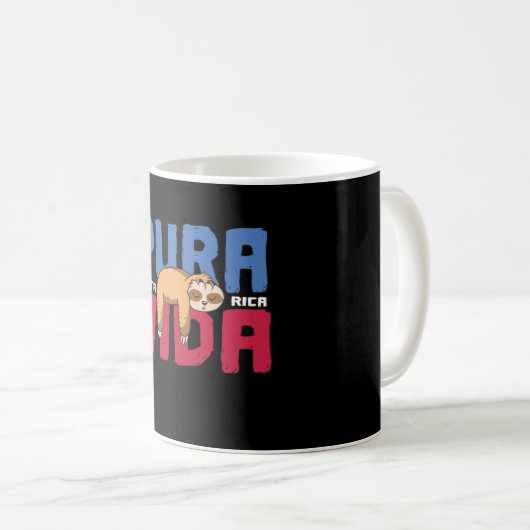 Mug Pura Vida Sloth (Devant droit)