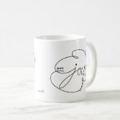 Mug pure JOY - Nuage gras (Devant droit)
