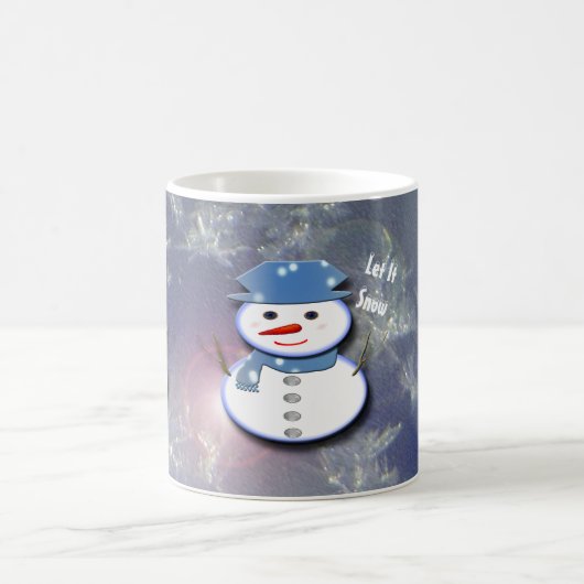 Mug Pure White Snowman (Centre)