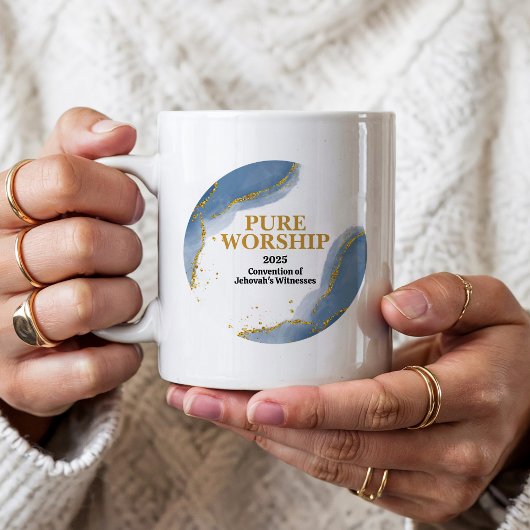 Mug Pure Worship 2025 Convention JW Gifts