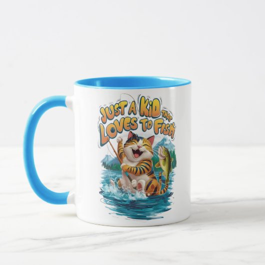 Mug Purfection À La Brochure : Un Plaisir De Pêcheurs  (Gauche)