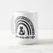 Mug Purfection commence avec Café (Devant gauche)