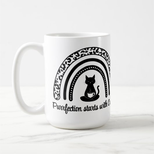 Mug Purfection commence avec Café (Gauche)