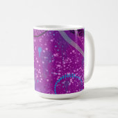 Mug Purple Abstrait Dreamscape (Devant droit)