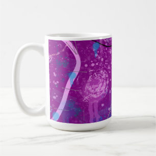 Mug Purple Abstrait Dreamscape