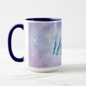 Mug Purple Aqua Dream Dragonfly (Gauche)
