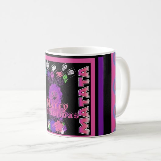 Mug Purple Baby Simba Joyeux Noël Collection (Devant droit)