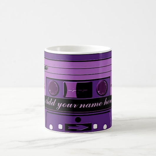 Mug Purple Cassette Groove_ (Centre)