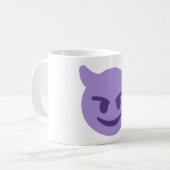 Mug Purple Devil Emoji (Devant gauche)