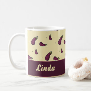 Mug Purple eggplants