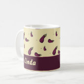 Mug Purple eggplants (Devant gauche)