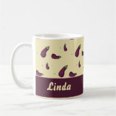 Mug Purple eggplants (Gauche)